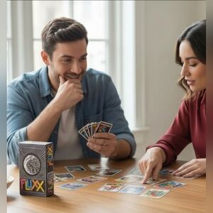 New Sealed Fluxx 5.0 The Card Game With Ever-Changing Rules From Looney Labs New